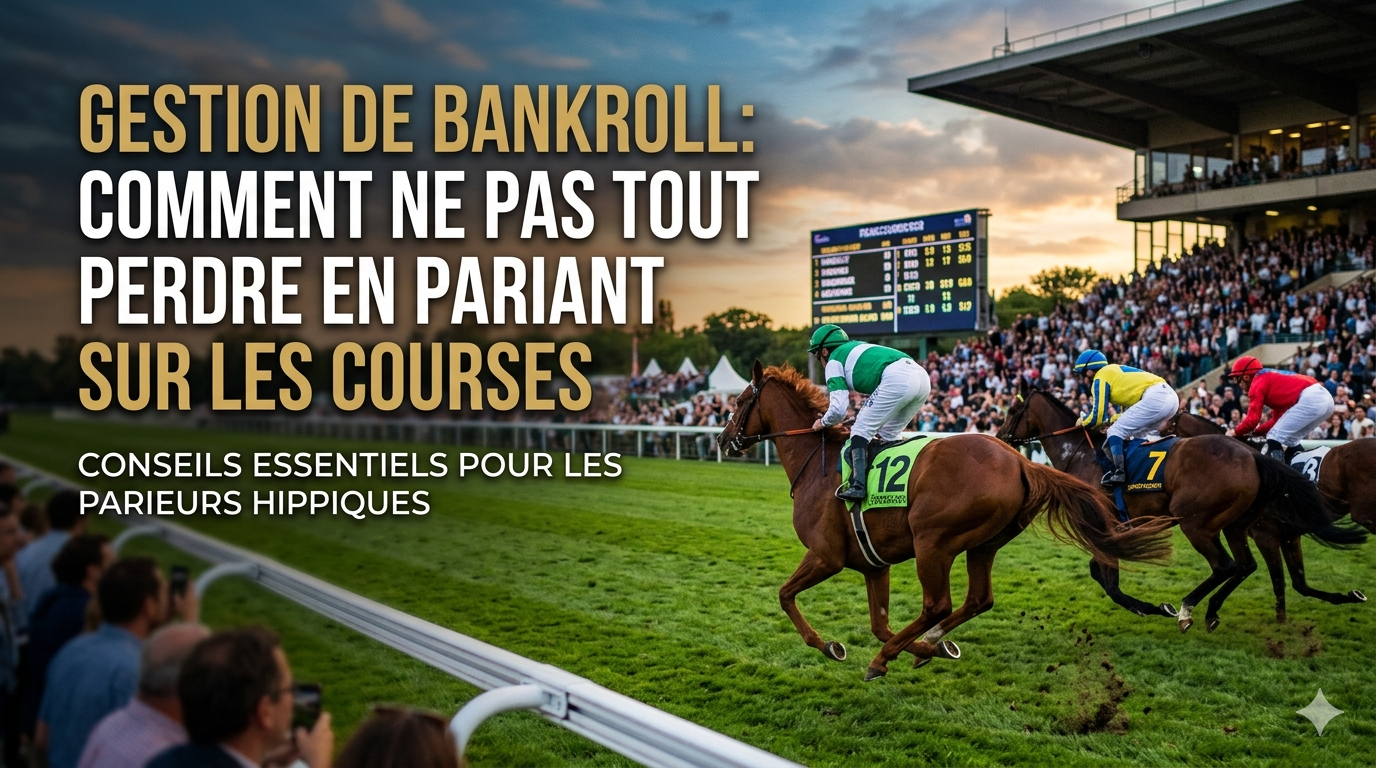 GESTION DE BANKROLL : COMMENT NE PAS TOUT PERDRE EN PARIANT SUR LES COURSES