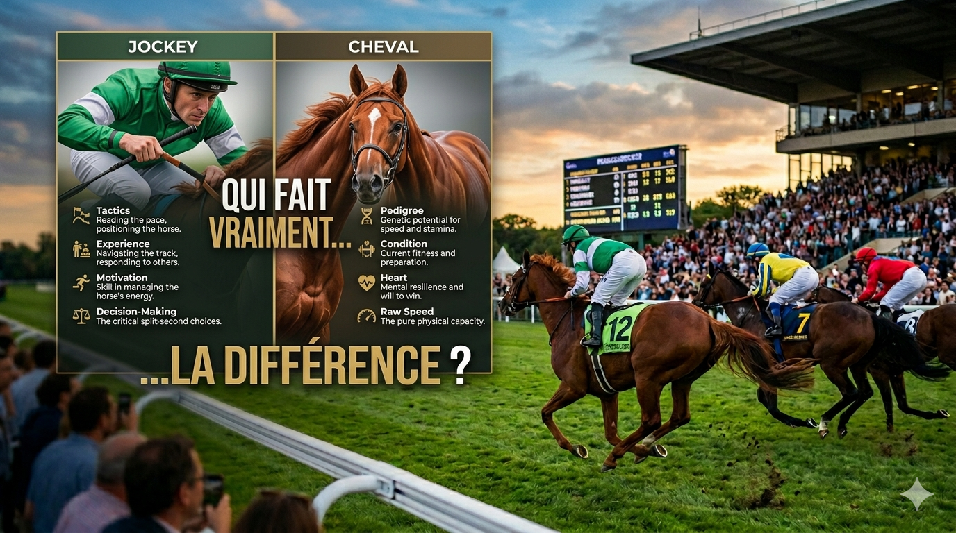 JOCKEY OU CHEVAL : QUI FAIT VRAIMENT LA DIFFÉRENCE ?