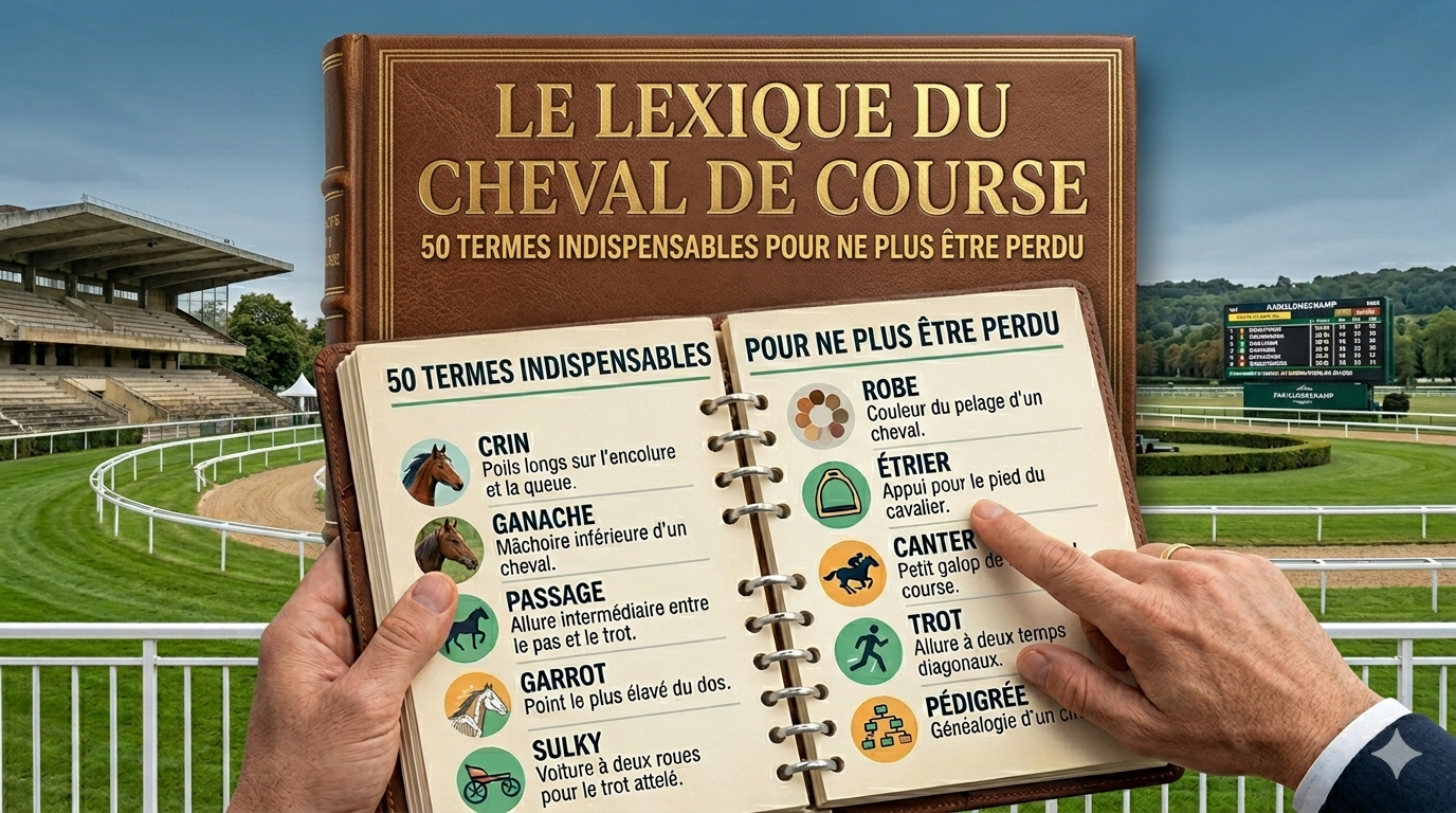 LE LEXIQUE DES COURSES : 50 TERMES INDISPENSABLES POUR NE PLUS ÊTRE PERDU